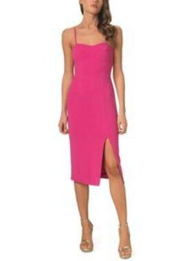 tie dye distressed mesh slit halter maxi dress Sandra Maxi Dress main image 0